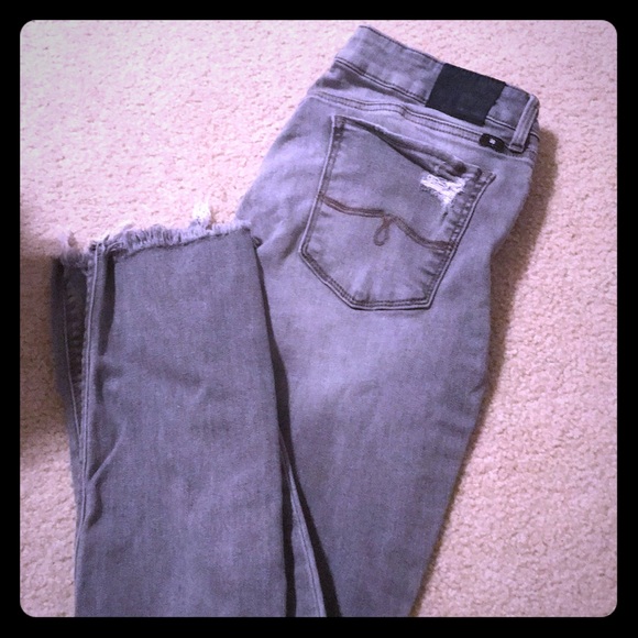 Lucky Brand Denim - Lucky Brand Gray Skinny Jeans